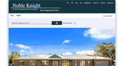 Desktop Screenshot of nobleknight.com.au